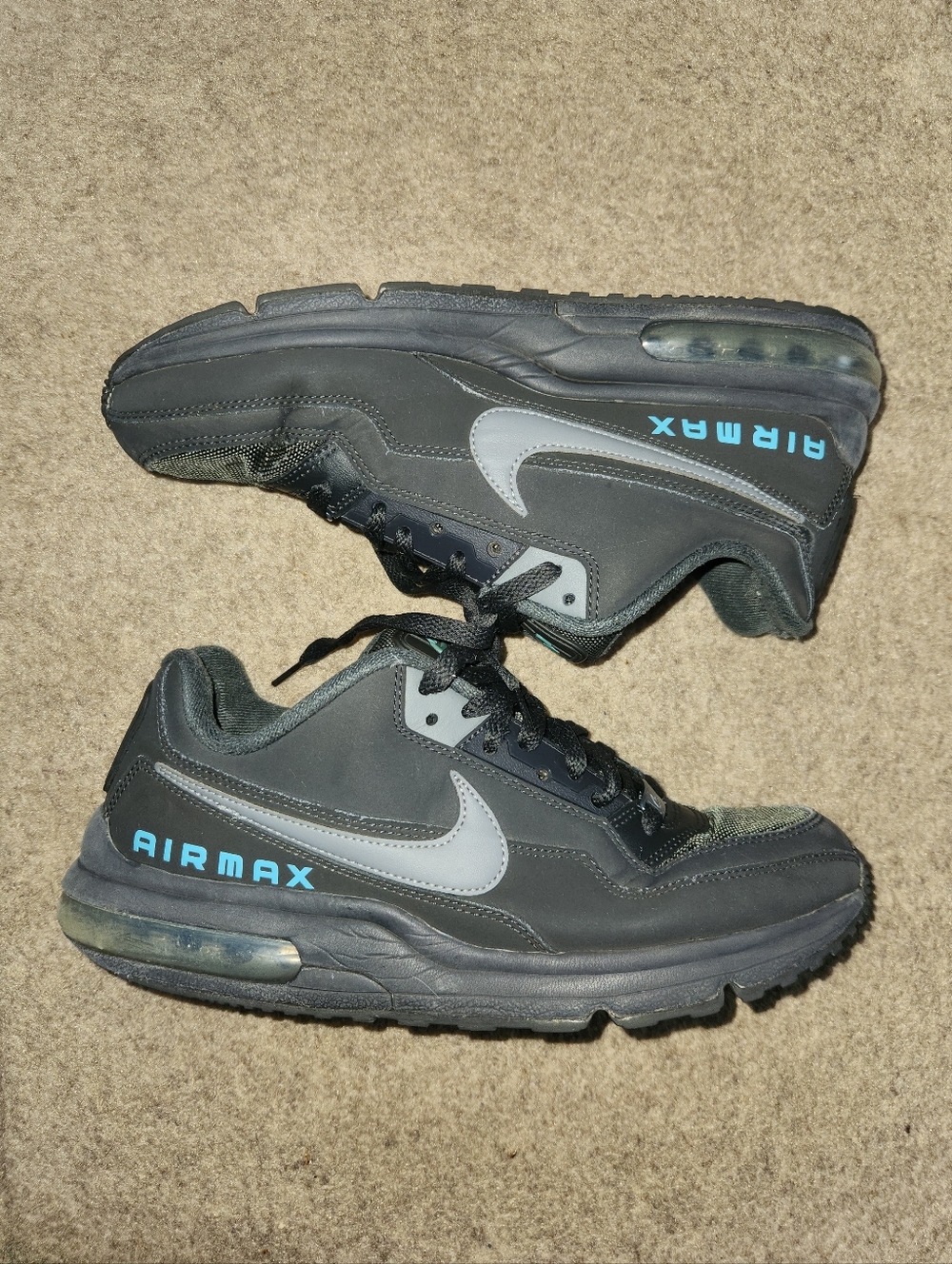 NIKE Air Max LTD 3 Sneakers | Anthracite Cool Grey | Mens US 9